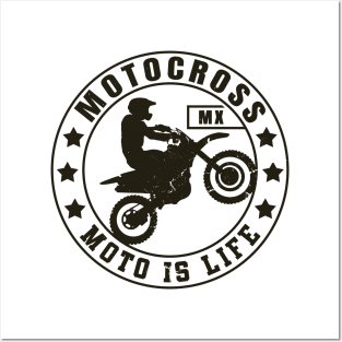 Dirt Bike and Motocross Lifesyle | Moto Is Life Posters and Art